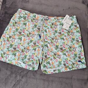 NEW Tommy Bahama Men's Rialto Happy Hour Drinks Swim‎ Trunks Size 2XLT
